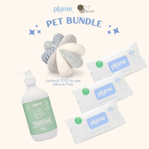 Beige + Bright x Plume Dog／Baby Bundle