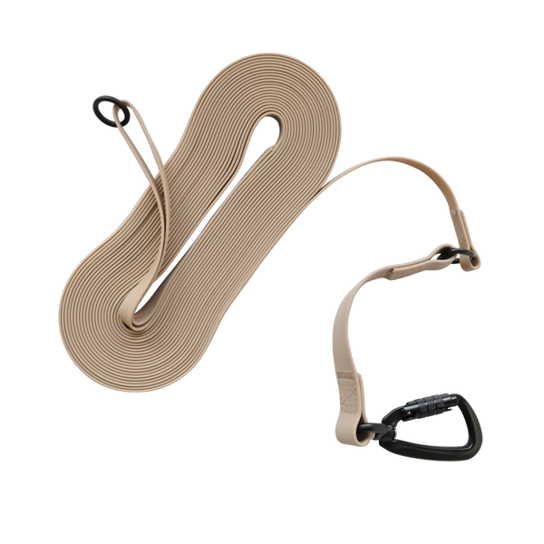NOMAD // ULTRALIGHT LONG LINE (auto-locking aviation aluminum carabiner)