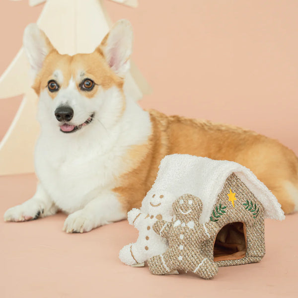 Lambwolf GINGERBREAD HOUSE // squeaky + burrow