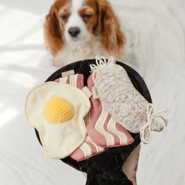 LAMBWOLF BFAST SET// snuffle + burrow toy